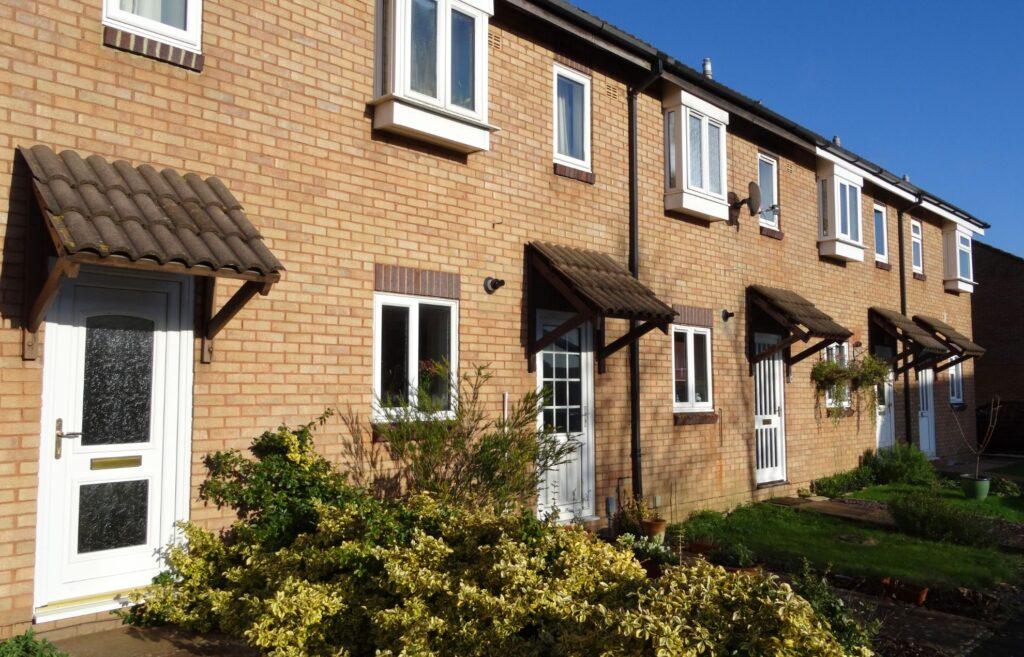 House with draught proof uPVC windows and door