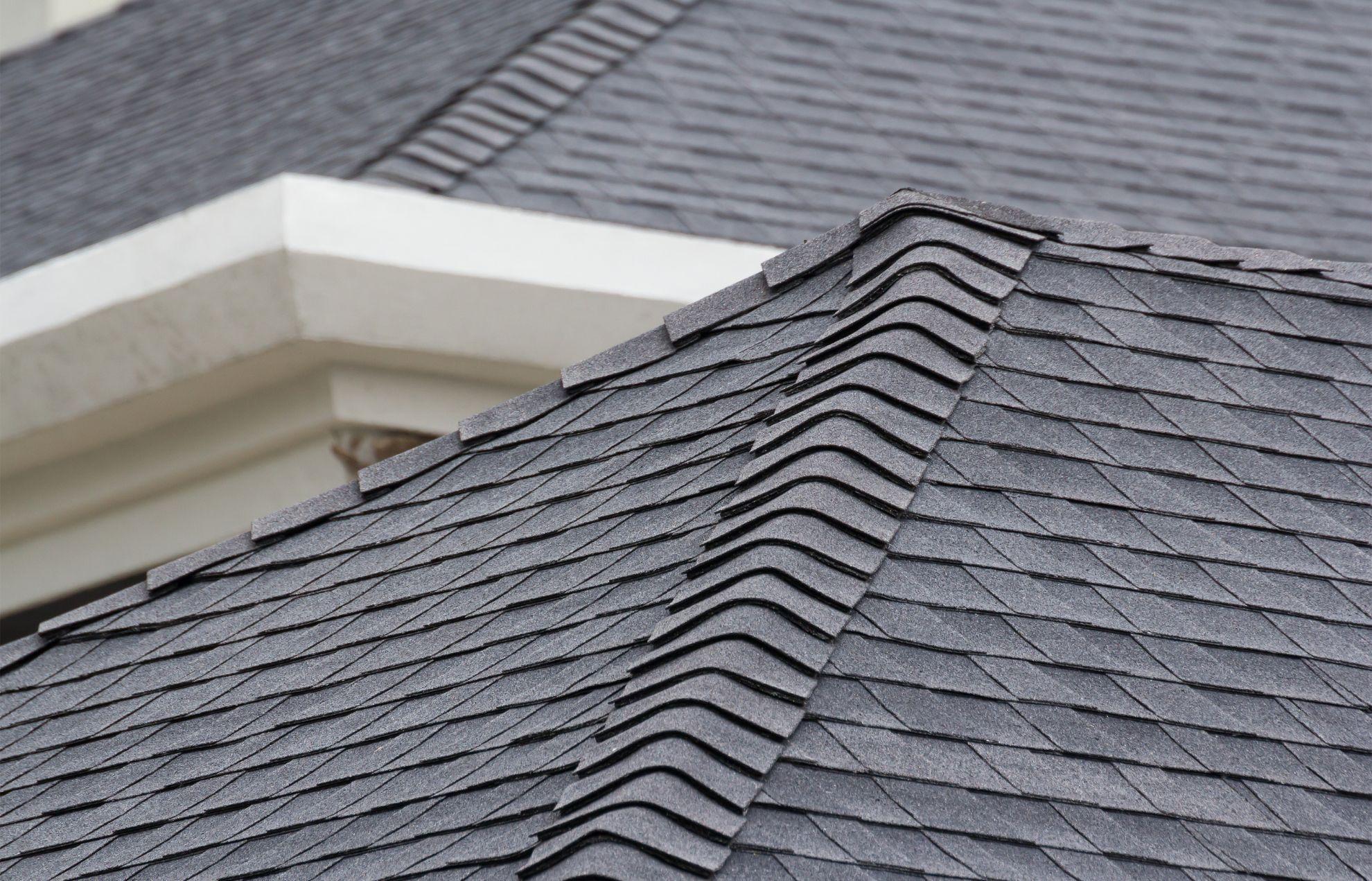 Tiled roof on orangery