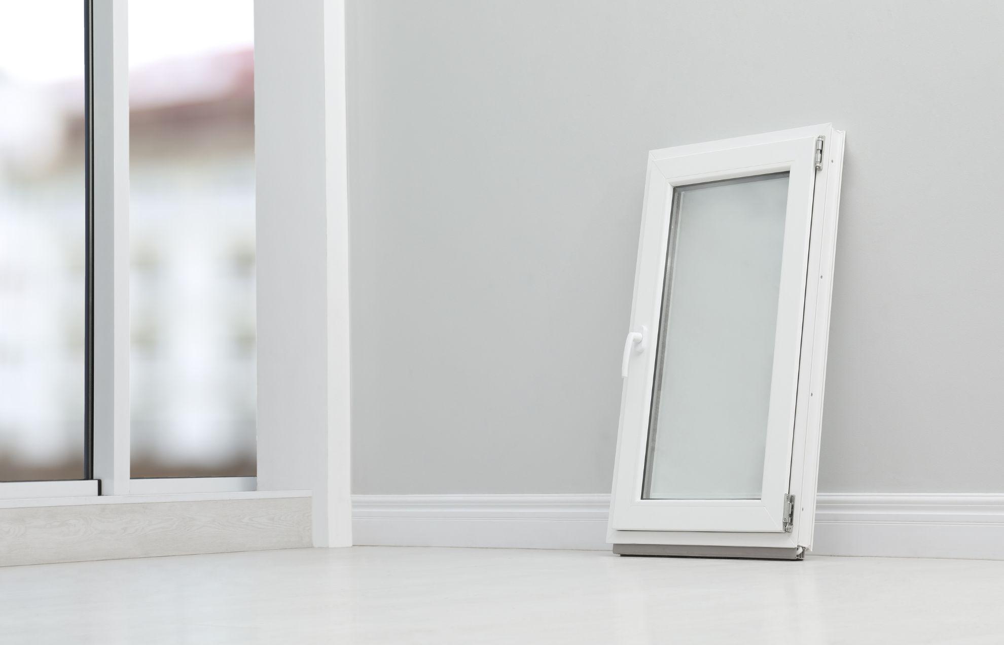 White uPVC Flush casement window