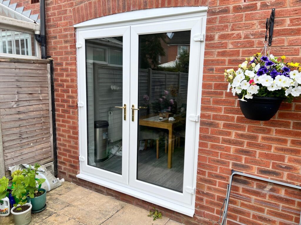 French door installed by Phair Windows