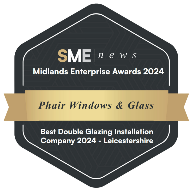 SME Award - Best Double Glazing Installation Company 2024 - Leicestershire