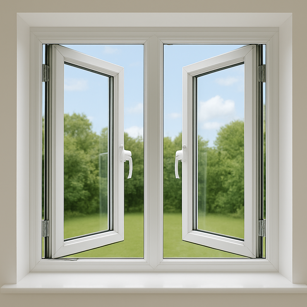 Casement window cleaned by Phair Window Cleaning