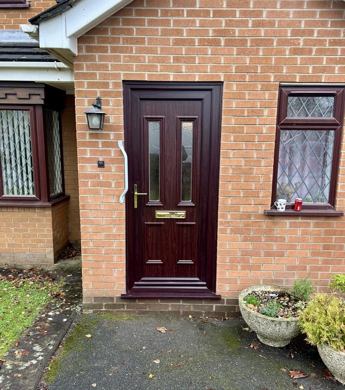 uPVC front door in Rosewood