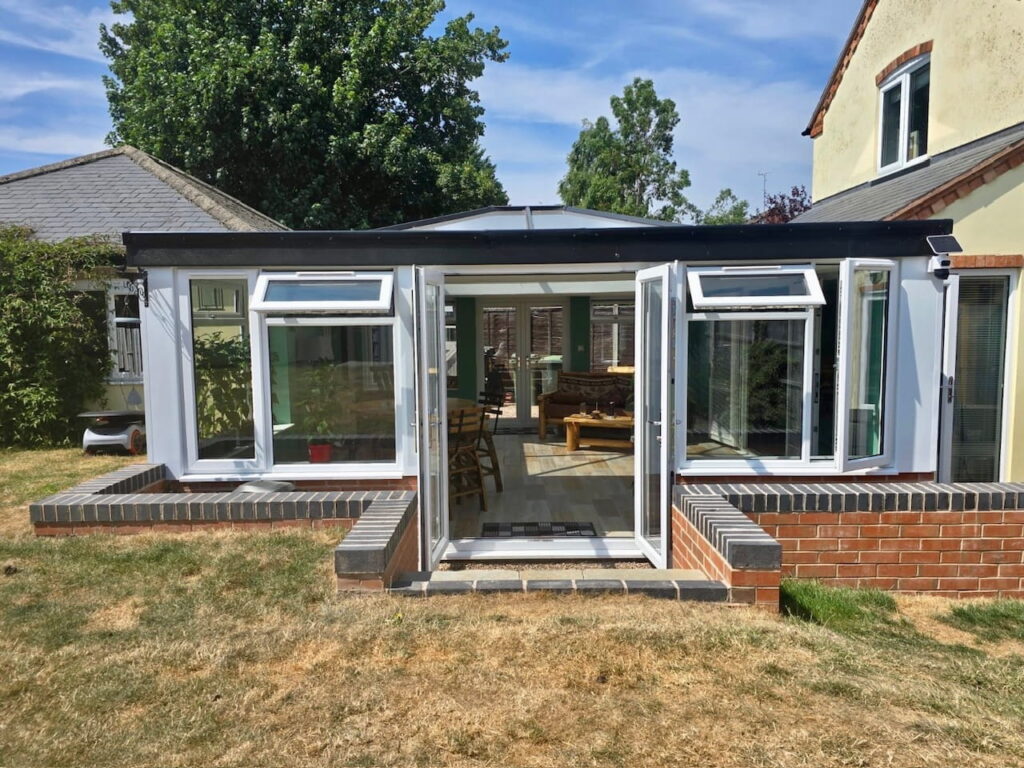 Conservatory installation in Leicestershire