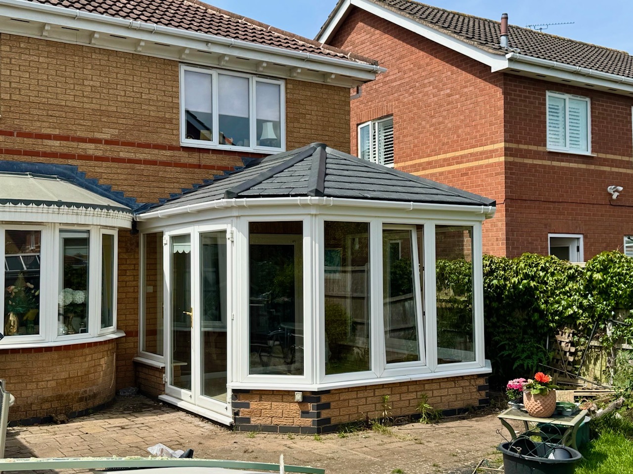 Solid warm roof system upgrade
