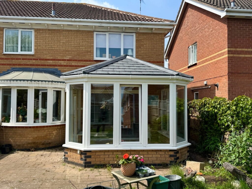 Warm roof replacement in Whetstone, Leicestershire