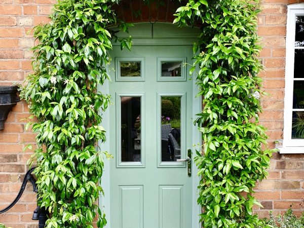 Chartwell green composite door, double glazing leicester