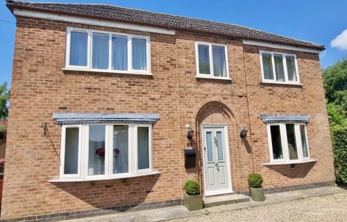 Full house of windows and composite front door Full house of double glazed windows and composite front door