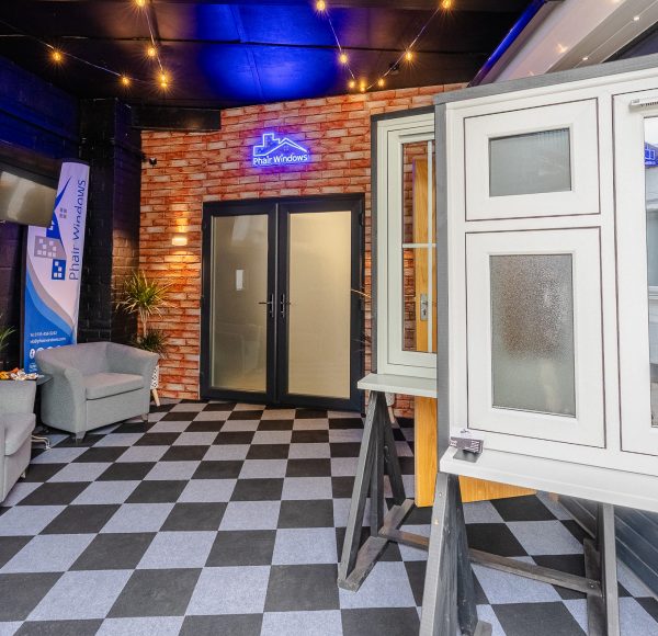 Phair Windows showroom in Leicester