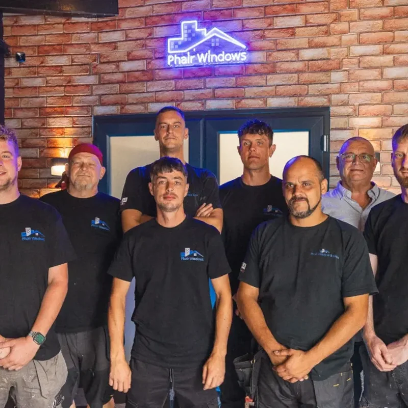 The team at Phair Windows in Leicester, Leicestershire, East Midlands, UK