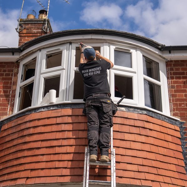 uPVC bay window installation by Phair Windows
