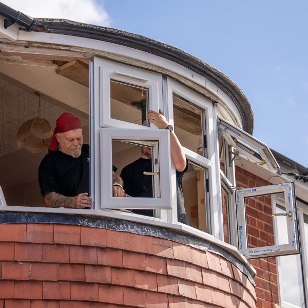 uPVC casement bay window installation by Phair Windows